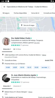 Doctoralia android App screenshot 7